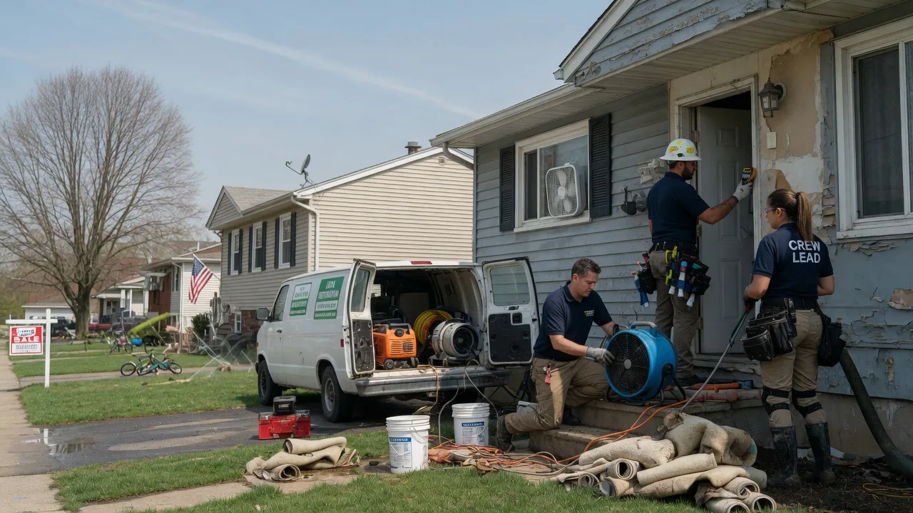 Flood Cleanup in Millstone Township, NJ near me